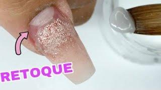 Retoque De Uñas en Clienta  Cómo hacer un retoque de uñas  Jaayart #uñas