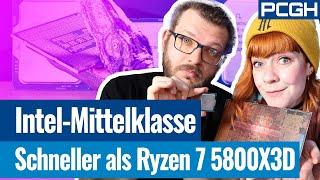 Schneller als 5800X3D Core i5-14400 14500 und 14600 im Test