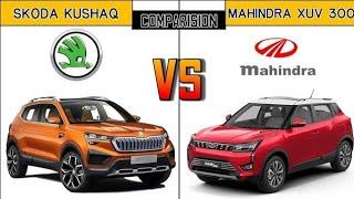 2021 Skoda Kushaq vs Mahindra XUV 300 Dimensions Price Specification Comparison