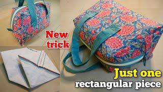 New Trick - एक बार जरूर देखना  Bag cutting and stitching  handbag travel bag shopping bag purse