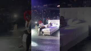 DABABY live performance flipping a big girl on the bed in Jacksonville FL.