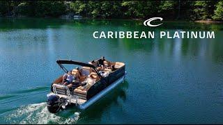 Crest Pontoon Boats  2023 Caribbean Platinum