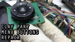 CLAY PAKY MENU BUTTONS  LED DRIVER  REPAIR