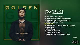 Full Album Jungkook 정국 - G o l d e n