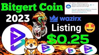  Bitgert Coin BOOM   Bitgert Coin wazirx Listing   Bitgert Coin News Today  Crypto news.