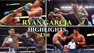Ryan Garcia 23-0 All Knockouts & Highlights
