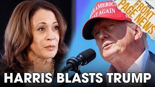 Harris Blasts Trump For Immunity Ruling Trump Challenges Biden To ‘Redeem Himself’ +More