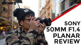 SONYS BEST 50mm?  Sony 50mm F1.4 ZEISS Planar Review by Georges Cameras