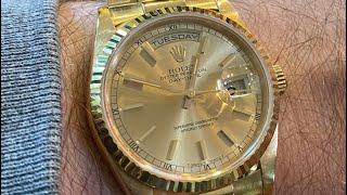 Rolex Day Date 18238 - ￼My Initial thoughts ￼