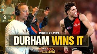 Triple Ms Call As Sam Durham Wins The Game For Essendon Over Fremantle  Triple M Footy