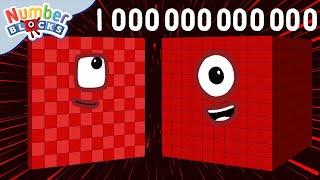 36 minutes of the BIGGEST @Numberblocks Ever  Maths for Kids