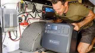 The EASY way to power your van  BLUETTI AC200MAX Portable Power Station