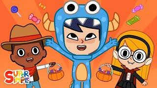 Hello Trick Or Treat?  Halloween Song for Kids  Super Simple Songs