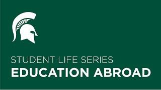 Education abroad  Student life series