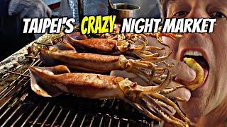 Crazy Street Food and Night Market in Taiwan