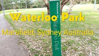 Waterloo Park Marsfield Sydney Australia.