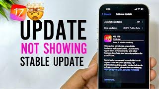 iOS Update Not Showing up in Settings  How To Fix Software Update Not Showing  Update Not showing