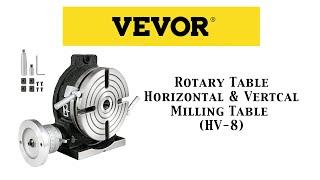 Vevor 8 rotary table