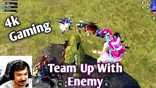 4K Gaming Team Up With Enemy  4K Gaming Vs  4K Gaming Nepal  Pubg Mobile