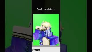 Deaf man watching concert  @Potemer #roblox #memes   #robloxedit  #animation