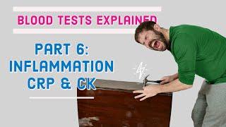 Inflammation high CRP CK Blood Test - What does it mean?