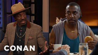 JB Smoove Pitches His “Curb” Ideas To Larry David  CONAN on TBS