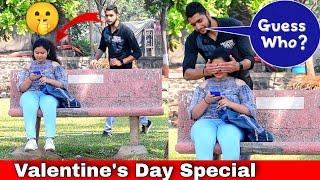 Guess Who Prank  Pahchan Kon Prank on Girls  Valentine Special Prank 