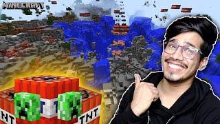 Beating Minecraft But TNT Are OP  Ending Twist