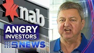 Shareholders unleash frustration at NABs AGM  Nine News Australia