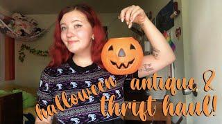 Halloween Antique & Thrift Haul  Thrifting Vintage