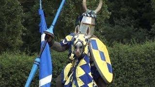 Medieval Jousting - Hever Castle - The Knights of Royal England