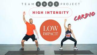 Low impact high intensity NO equipment - cardio workout