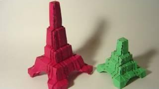 Origami Mini Eiffel Tower