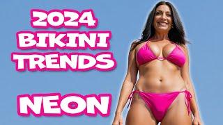 Charming Older Women Over 60 Posing in 2024 Bikini Trends