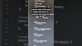 Programando modo sad #programacion #humor #tutorial #cursos #sad #chatgpt #shorts
