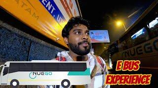 Nuego electric AC bus experience  Delhi to Jaipur  drron