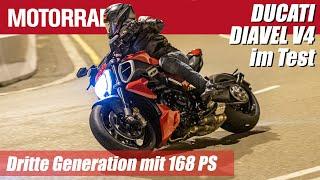Ducati Diavel V4 im Fahrbericht Teufel mit vier Hörner und 168 PS
