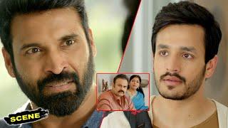 Nidhhi Agerwal Family Supports Akhil Akkineni  MaanidanMr. Majnu Tamil Movie Scenes