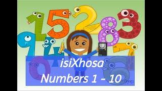 Counting to 10 in Xhosa