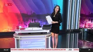 Kardelen Dönmez Turkish TV Presenter Sexy Legs And Heels 19072024