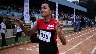 Dewangga Lari Seperti Cheetah di Autism Asian Games