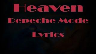 Depeche Mode Heaven Lyrics