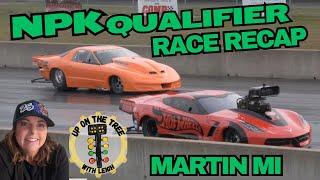 Street Outlaws No Prep Kings 2024 Friday qualifier race Martin MI 9-27-24 #race #npk #dragracing