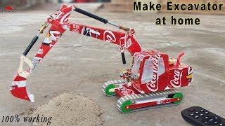 How to make Remote Control EXCAVATOR with 6 DC Motor  100% working