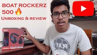 boAt Rockerz 500  Unboxing & review  STG DYNAMICS