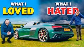 Audi R8 Spider Review - the last V10