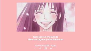 wave to earth - love. lyrics video speed up  Kimi ni Todoke⋆𐙚₊˚⊹