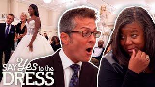 Opinionated Entourage Choose A Dress Almost $5000 Over Budget  Say Yes To The Dress