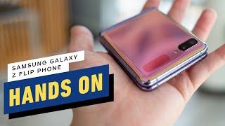 Samsung Galaxy Z Flip Hands-On Preview