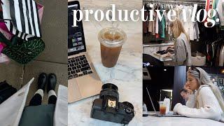 VLOG productive days how i save $$ and budget & honest chats + thoughts on social media...